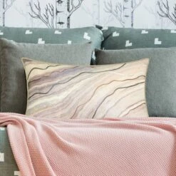 13"x20" Oversize Corded Marble Lumbar Throw Pillow Beige - Edie@Home 13 13"x20" Oversize Corded Marble Lumbar Throw Pillow Beige - Edie@Home -Throw Pillows Discount GUEST 20b51fbf 11e0 4509 b62b 77d7951cfdff