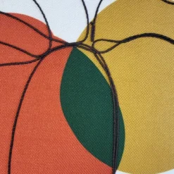 18"x18" Mod Pumpkin Square Throw Pillow Cover Woodstock - Edie@Home -Throw Pillows Discount GUEST 2cdecdc2 1424 49e0 9d19 37cc5d9dc760