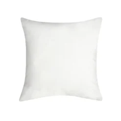 20"x20" Precious Metals Collection Printed Marble Square Pillow White - Edie@Home