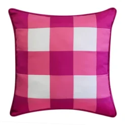 20"x20" Oversize Gingham Decorative Patio Square Throw Pillow - Edie@Home -Throw Pillows Discount GUEST 302def9a ef3c 4651 8ed5 9f0c715539ce