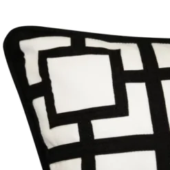 20" X 20" Modern Links Applique Decorative Patio Throw Pillow - Edie@Home 12 20" X 20" Modern Links Applique Decorative Patio Throw Pillow - Edie@Home -Throw Pillows Discount GUEST 312c9acd 007a 4c3c 8d00 3880d3c45fd9
