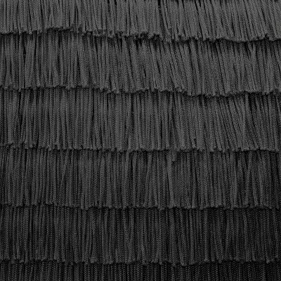 20"x20" Oversize Gatsby Fringe Square Throw Pillow - Edie@Home 6 20"x20" Oversize Gatsby Fringe Square Throw Pillow - Edie@Home - Image 4