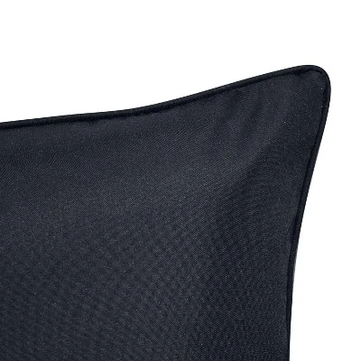 Embroidered Lacework With Piping Indoor/Outdoor Throw Pillow - Edie@Home 6 Embroidered Lacework With Piping Indoor/Outdoor Throw Pillow - Edie@Home - Image 4