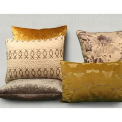 20"x20" Oversize Embossed Panne Velvet Square Throw Pillow - Edie@Home -Throw Pillows Discount GUEST 46e82b0b eea3 477e a3a2 aacad1dd83d6