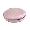 17" Panne Velvet Round Throw Pillow Pink - Edie@Home: Luxury Indoor Decor, Glam Style, Zippered, Polyester Fill -Throw Pillows Discount GUEST 49e93616 69bd 4aa7 81c6 7964e7e255a4