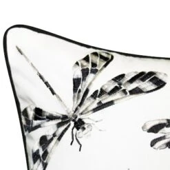 Embroidered Dragonflies Rectangular Indoor/Outdoor Throw Pillow - Edie@Home -Throw Pillows Discount GUEST 5930f7a4 dacc 4392 8bcc 895f66eee5de