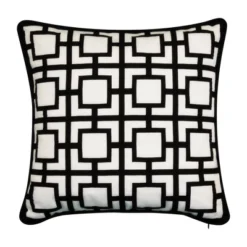 20" X 20" Modern Links Applique Decorative Patio Throw Pillow - Edie@Home 14 20" X 20" Modern Links Applique Decorative Patio Throw Pillow - Edie@Home -Throw Pillows Discount GUEST 5b8de8c5 2799 4559 bb7c d3fdcee5e72d