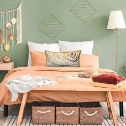 12"x24" Oversized Watercolor Peacock Feather Print Faux Linen Front With Velvet Back And Welt Lumbar Throw Pillow Beige - Edie@Home -Throw Pillows Discount GUEST 5daba8a8 ff62 4d23 8cd6 a2252e04271a