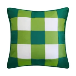20"x20" Oversize Gingham Decorative Patio Square Throw Pillow - Edie@Home -Throw Pillows Discount GUEST 619a7c95 bc0f 4f15 869b 9ff5075ae2f6