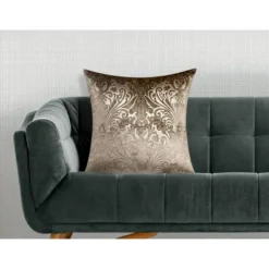 20"x20" Oversize Embossed Panne Velvet Square Throw Pillow - Edie@Home -Throw Pillows Discount GUEST 6d709a14 ade3 4371 818b 24ea0f88672f