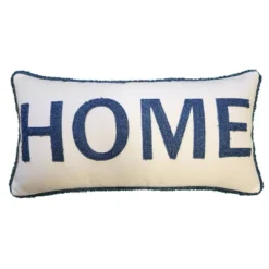 14"x28" Oversized 'Home' Plush Laser Cut With Buffalo Check Reverse Lumbar Throw Pillow - Edie@Home 17 14"x28" Oversized 'Home' Plush Laser Cut With Buffalo Check Reverse Lumbar Throw Pillow - Edie@Home -Throw Pillows Discount GUEST 6dde6f79 c8db 415f 9b60 e391ed9409af