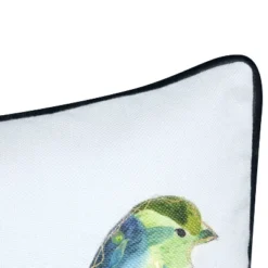 14"x24" Oversized Ribbon Embroidered Blue Birds Lumbar Throw Pillow Light Blue - Edie@Home -Throw Pillows Discount GUEST 6dff748f a837 4b5f 8ab5 f422b884d943