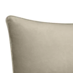 12"x20" Oversize Celebrations 'Breathe' Velvet Embroidered Lumbar Throw Pillow Sand/Taupe - Edie@Home -Throw Pillows Discount GUEST 7155d794 bc60 44a0 8e3c 2bb00830a08d
