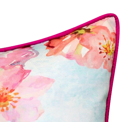 20" X 20" Reversible Birds Decorative Patio Throw Pillow - Edie@Home 6 20" X 20" Reversible Birds Decorative Patio Throw Pillow - Edie@Home - Image 4