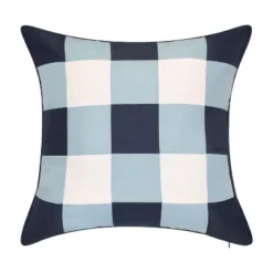 20"x20" Oversize Gingham Decorative Patio Square Throw Pillow - Edie@Home -Throw Pillows Discount GUEST 773078fa 285c 447d 87d1 4a1cdca14c2e