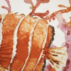 20" X 20" Sealife Beaded & Embroidered Decorative Patio Throw Pillow - Edie@Home -Throw Pillows Discount GUEST 7d7ffc86 8c5b 491c 9bf9 dab8aff3bdd1