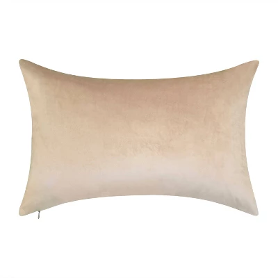13"x20" Oversize Corded Marble Lumbar Throw Pillow Beige - Edie@Home 3 13"x20" Oversize Corded Marble Lumbar Throw Pillow Beige - Edie@Home