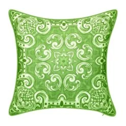 Alhambra Tile Indoor/Outdoor Throw Pillow - Edie@Home -Throw Pillows Discount GUEST 8f55f2b9 1d2b 481a ab52 659fcfb31a74