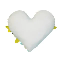 Embroidered Heart Indoor/Outdoor Throw Pillow - Edie@Home -Throw Pillows Discount GUEST 9bdd0c8c 1a6b 4c84 8640 36beafdaf711