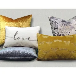 13"x20" Oversize Embroidered Butterflies And Moths Lumbar Throw Pillow - Edie@Home -Throw Pillows Discount GUEST 9ec10bf0 289a 4ed7 8c8a 6bd8c6c3d9dd