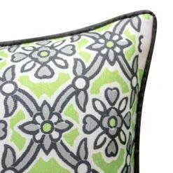 18"x18" Antique Tile Print Reversible Square Throw Pillow - Edie@Home 11 18"x18" Antique Tile Print Reversible Square Throw Pillow - Edie@Home -Throw Pillows Discount GUEST a4c6b61e 9bce 4279 b499 673a7419f301