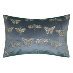 13"x20" Oversize Embroidered Butterflies And Moths Lumbar Throw Pillow - Edie@Home -Throw Pillows Discount GUEST a9f8618b 2c6d 4563 a9b9 10ee2b11de6e