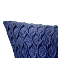 20"x20" Oversize Fishnet Ruched Velvet Square Throw Pillow - Edie@Home -Throw Pillows Discount GUEST ab41bf84 9e94 490b b335 d84174075d74