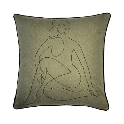 20"x20" Oversize Relaxed Figure Square Throw Pillow Cover - Edie@Home 10 20"x20" Oversize Relaxed Figure Square Throw Pillow Cover - Edie@Home - Image 8