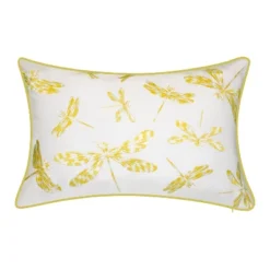 Embroidered Dragonflies Rectangular Indoor/Outdoor Throw Pillow - Edie@Home -Throw Pillows Discount GUEST b731741c 62f7 47e2 b0c7 6f62958ec507