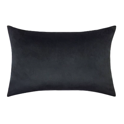 14"x21" Oversize Triangle Colorblock Decorative Lumbar Throw Pillow Blue - Edie@Home: Velvet, Feather-Filled, Zippered 3 14"x21" Oversize Triangle Colorblock Decorative Lumbar Throw Pillow Blue - Edie@Home: Velvet, Feather-Filled, Zippered