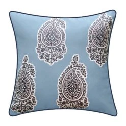 18"x18" Jaipur Paisley Reversible Square Throw Pillow - Edie@Home -Throw Pillows Discount GUEST da764060 e4d3 40ce 83f4 ea662a276281