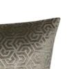 20"x20" Oversize Embossed Hexagon Maze Velvet Square Throw Pillow Taupe - Edie@Home -Throw Pillows Discount GUEST db8a5bec 5c58 44a2 afc0 cc5374f75fed
