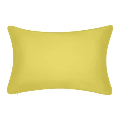 Embroidered Dragonflies Rectangular Indoor/Outdoor Throw Pillow Citron/White - Edie@Home: Decorative Accent For Patio & Couch 3 Embroidered Dragonflies Rectangular Indoor/Outdoor Throw Pillow Citron/White - Edie@Home: Decorative Accent For Patio & Couch