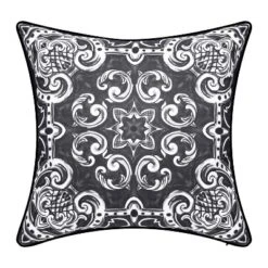 Alhambra Tile Indoor/Outdoor Throw Pillow - Edie@Home -Throw Pillows Discount GUEST df8eae77 1862 4ba8 8217 52fb531b0ca8