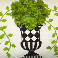 25" X 13" Dimensional Potted Topiary Decorative Patio Throw Pillow - Edie@Home -Throw Pillows Discount GUEST e2cfa0a0 a7dd 4562 96ad 1810384edf2c