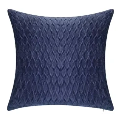 20"x20" Oversize Fishnet Ruched Velvet Square Throw Pillow - Edie@Home -Throw Pillows Discount GUEST e9af52ea e641 4e08 89f5 7f1ba96a2623