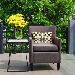 Embroidered Geometric Raffia Rectangular Indoor/Outdoor Throw Pillow - Edie@Home -Throw Pillows Discount GUEST ebcc7b19 d618 46fc 93d4 59725d59d61b