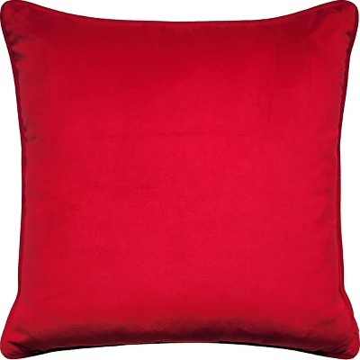 18"x18" Hipster Reindeer Embroidered Lights Square Throw Pillow - Edie@Home: Festive Decorative Cushion, Plush, Zippered 5 18"x18" Hipster Reindeer Embroidered Lights Square Throw Pillow - Edie@Home: Festive Decorative Cushion, Plush, Zippered - Image 3